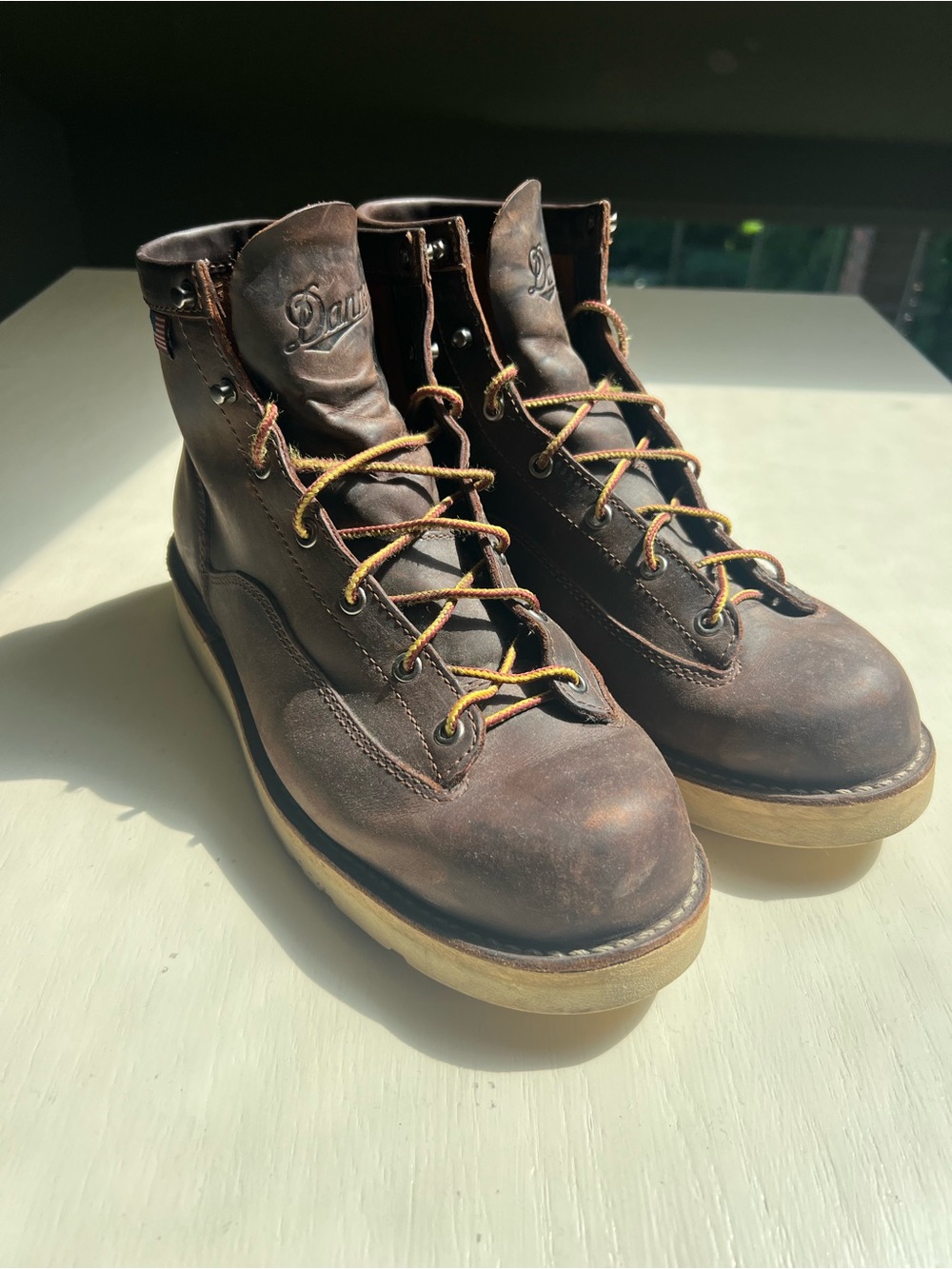 Danner Bull Run Cristy Work Boots Men, 6-inch, USA-Made, Size 10D